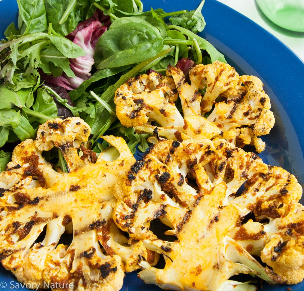 Grilled Cauliflower Steaks