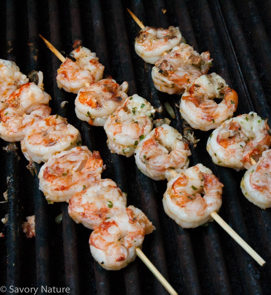 Shrimp on Grill