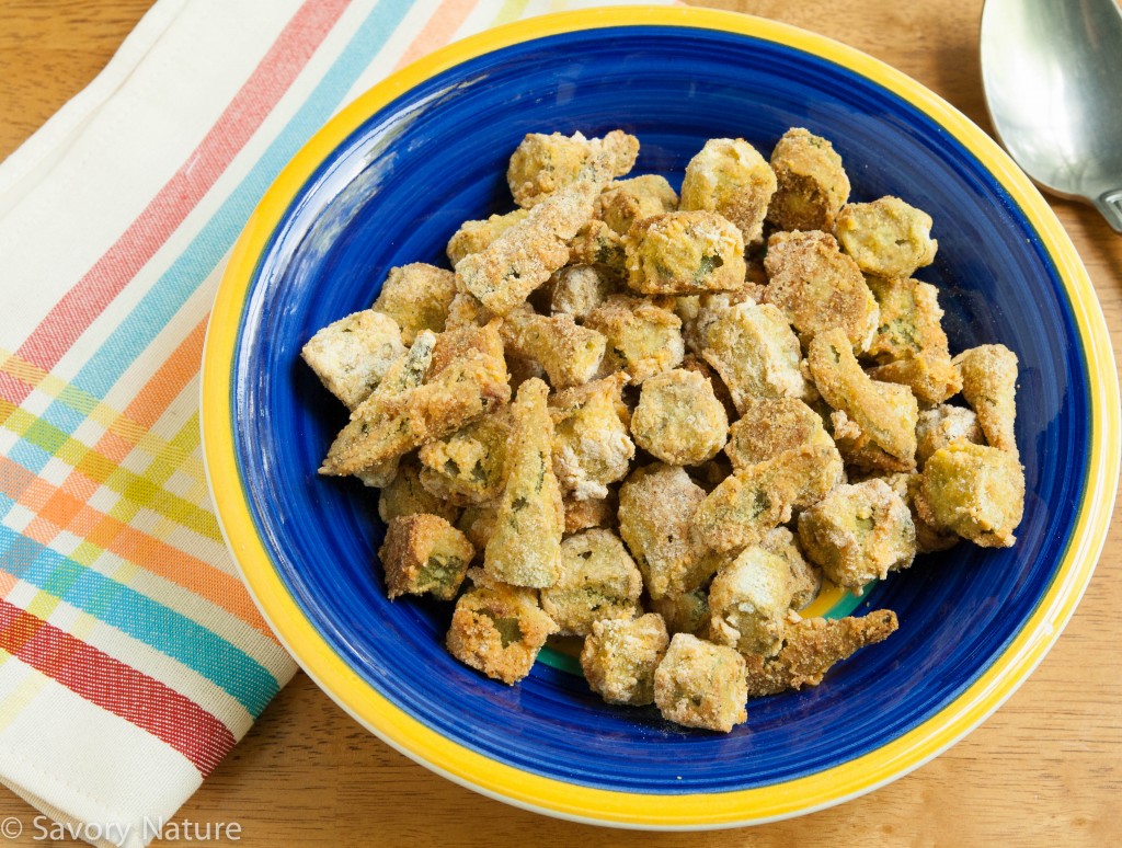 Oven Fried Okra