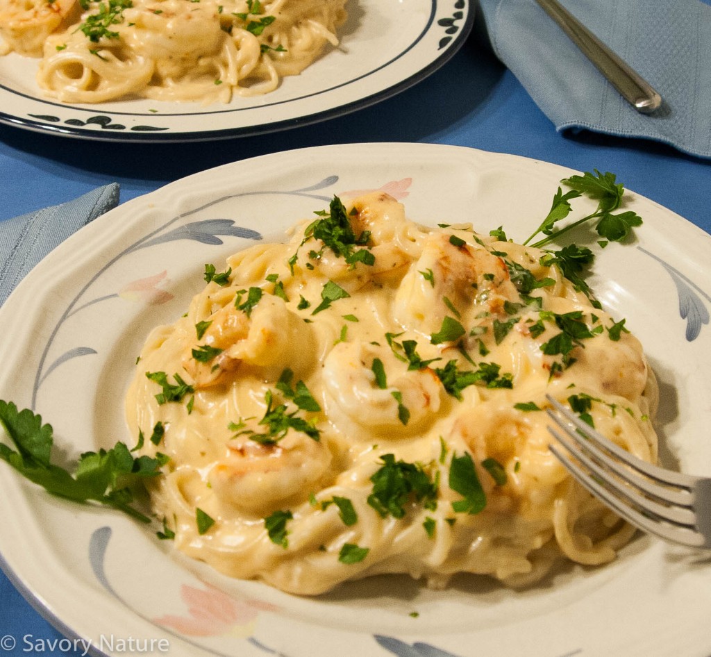 Shrimp Alfredo - Gluten Free