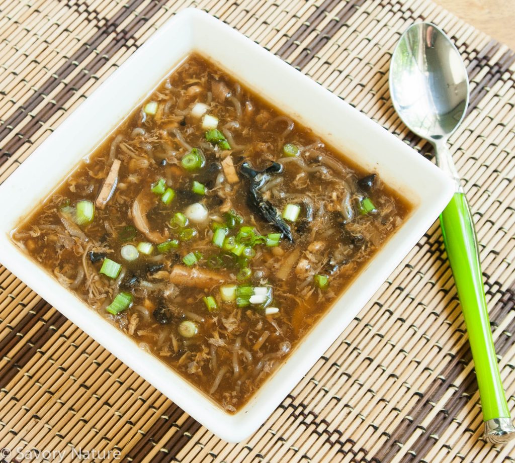 Hot and Sour Soup - Vegetarian
