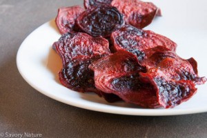 Beet Chips Recipe - A Colorful, Crunchy Treat! - Savory Nature