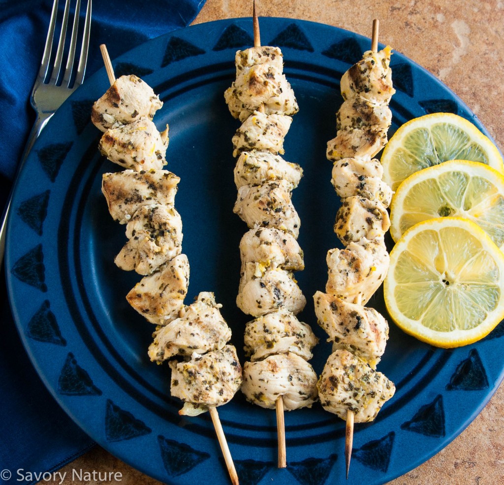 Middle Eastern Chicken Kabobs Recipe Savory Nature